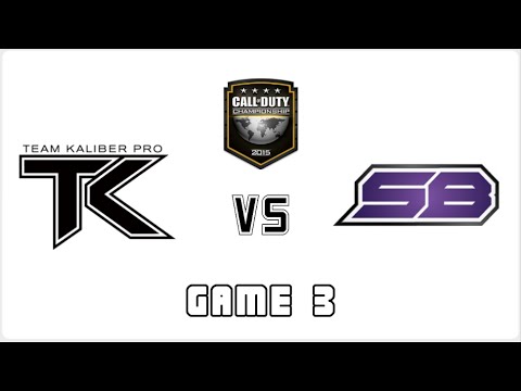 Call Of Duty North American Championships 2015 - Team Kaliber vs Strictly Business - GAME 3