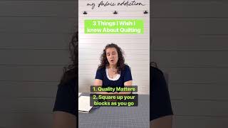 3 Quilting Hacks