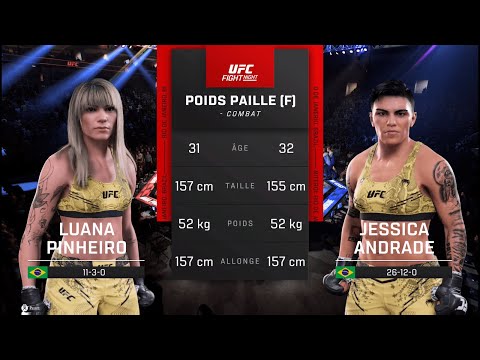 UFC Classic: Luana Pinheiro vs Jessica Andrade | FULL FIGHT