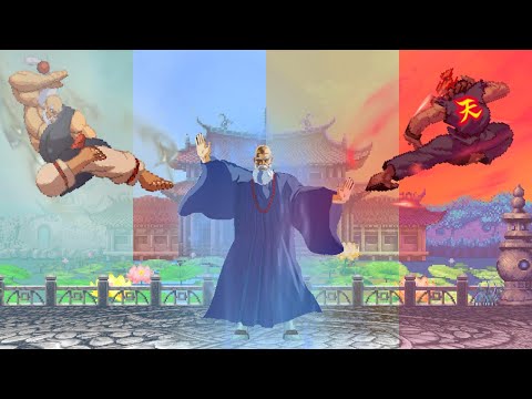 Ryuken vs Gouken & Akuma l Street Fighter X Hokuto no Ken