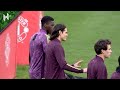Edinson Cavani trains with Manchester United ahead of PSG return | PSG v Man Utd | training session