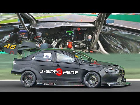 J-Spec Perf 2025 Lancer EVO X Time Attack MONSTER sets new Lap Record at Monza | OnBoard 1.44.537