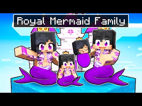APHAU's Epic Royal Mermaid Family in Minecraft!