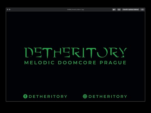 DETHERITORY - DETHERITORY LIVE - MODRÁ VOPICE KLUB - ŽIŽKOV. 20.08.2021