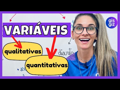 VARIÁVEIS QUALITATIVAS QUANTITATIVAS  | ESTATÍSTICA |