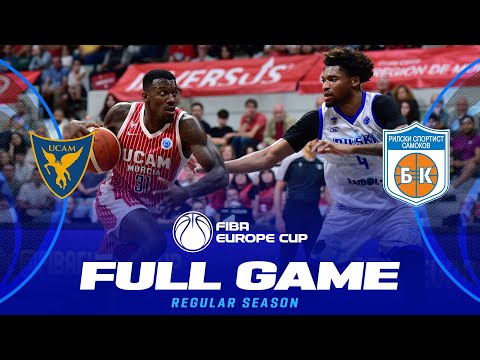 Regular Season | UCAM Murcia v Rilski Sportist | Full Basketball Game | FIBA Europe Cup 2025-26