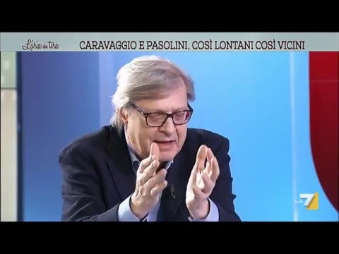 Sgarbi: 'Caravaggio e Pasolini? Andavano a cercare ragazzi di vita di sessualità anfibia'