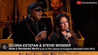 Gloria Estefan &amp; Stevie Wonder - What A Wonderful World (Tony Bennett: Gershwin Prize)