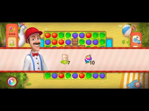 Gardenscapes Level 2350 Walkthrough "No Boosters Used"