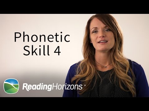 Reading Horizons Method - Phonetic Skill 4