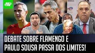 ‘A incompetência do Flamengo é tão grande que o Paulo Sousa…’: Debate ferve