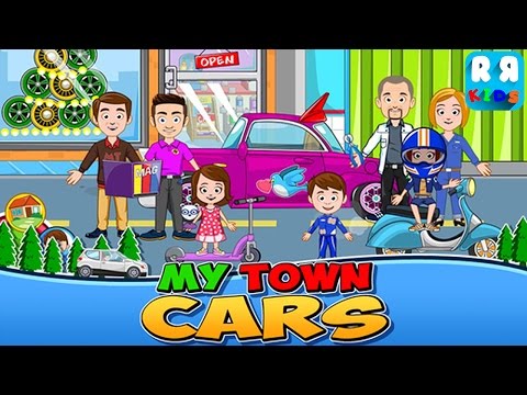 Car (wash, fix & drive cars) (By My Town Games LTD) - New Best App for Kids - YouTube