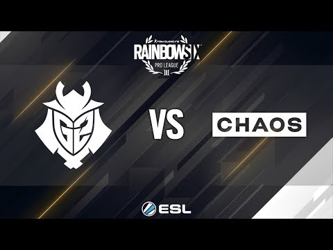 Rainbow Six Pro League - Season 8 - EU - G2 Esports vs. CHAOS - Week 11