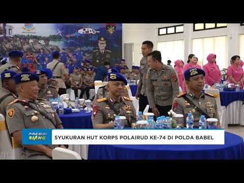 KAPOLDA BABEL SAMPAIKAN APRESIASI DALAM HUT KORPOLAIRUD KE-74