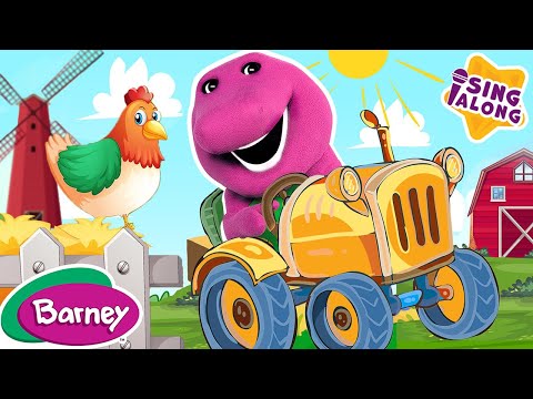 Down on Grandpa's Farm | Barney Nursery Rhymes and Kids Songs