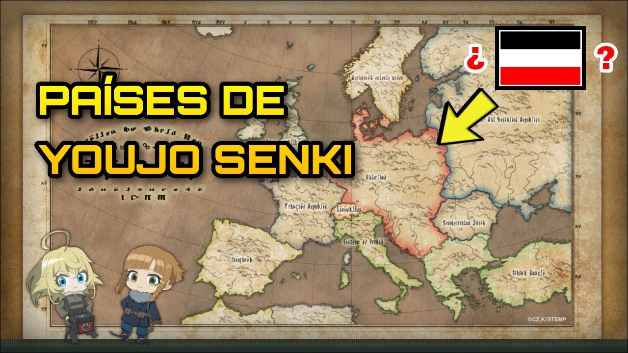PAÍSES DE YOUJO SENKI