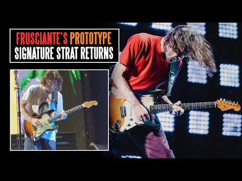 John Frusciante's Prototype (?) Signature Strat Is Back
