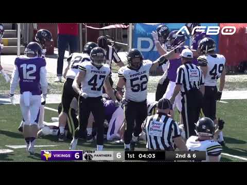 Prague Black Panthers @ Dacia Vienna Vikings AFL Week 4 05/09/21