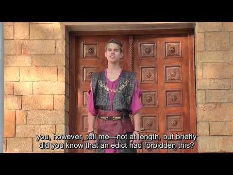 Antigone (Defiance) in Ancient Greek, subtitled in ENGLISH Video