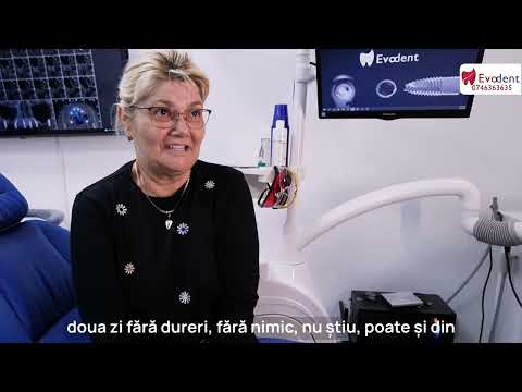 De la teamă la dantură fixă. Testimonial D. Dorothea