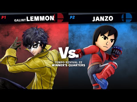 Tempo Revival 22 - GALINT | Lemmon (Joker) Vs. Janzo (Robert) - Winner's Quarters - Smash Ultimate