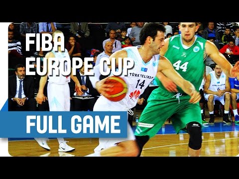 Türk Telekom (TUR) v KTP (FIN) - Full Game - Group J - FIBA Europe Cup