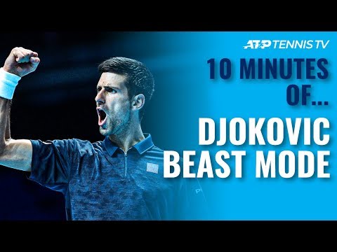 10 MINUTES OF: Novak Djokovic 'Beast Mode' Tennis ????