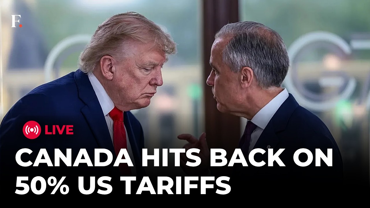 MARK CARNEY LIVE: Canadian Prime Minister Speaks As 50% US Tariffs Hit Canadian Goods