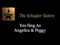 Hamilton - The Schuyler Sisters - Karaoke/Sing With Me: You Sing Angelica & Peggy