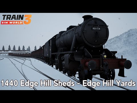 1440 Edge Hill Sheds - Edge Hill Yards - Spirit of Steam - Stanier 8F - Train Sim World 3
