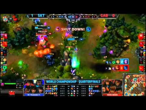 Pro LOL Faker Is God   Godly Lissandra Plays Against GAB