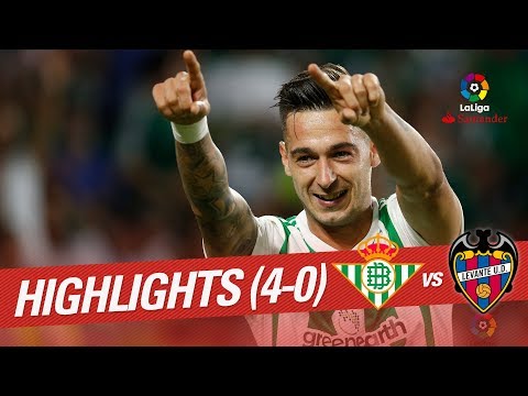 Highlights Real Betis vs Levante UD (4-0)