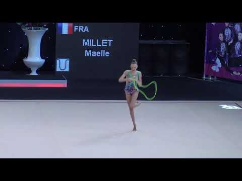 Miss Valentine 2019 Millet Maelle RG FIG Junior Rope Final FRA
