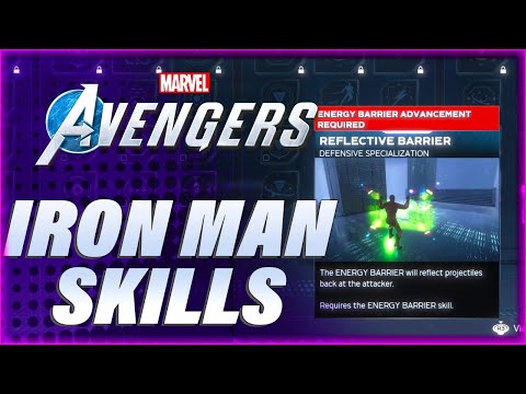 Iron Man All Skills! Marvel's Avengers Skill Tree