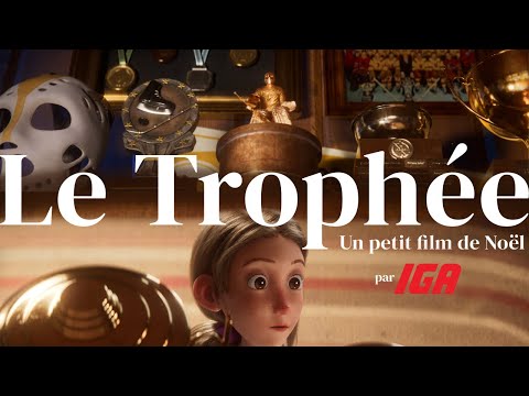 Le Trophée: Un petit film de Noël par IGA 🏒 🍰 🏆