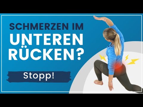 Schmerzen im unteren Rücken ➡️ 10 Übungen zur Kräftigung und Mobilisation