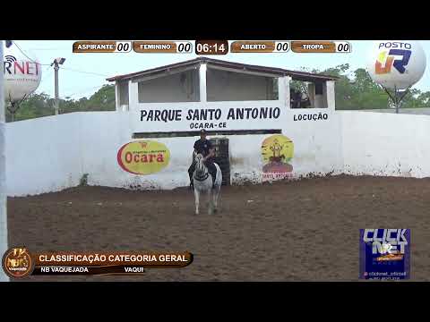 VAQUEJADA NO PARQUE SANTO ANTONIO - OCARA/CE - NB VAQUEJADA