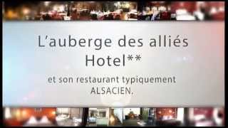 preview picture of video 'Hôtel en Alsace au centre de Sélestat l'auberge des alliés'