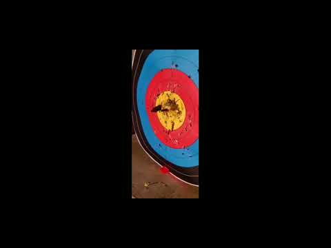 Hori-Zone RedBack Accuracy Test 80 LBS  Pistol Crossbow 17 meter