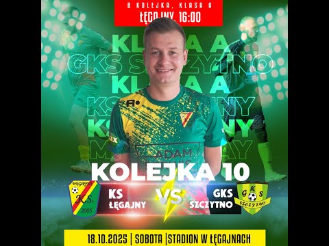 KS Łęgajny – GKS Szczytno 1:2 (18.10.2025) | 10. kolejka klasy A | PEŁNY MECZ
