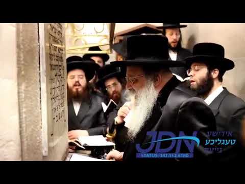 Nadvorna Rebbe Davens At The Noam Elimelech In Lizensk - Adar II 5784