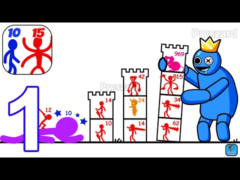 Stick Hero: Mighty Tower Wars - Gameplay Walkthrough Part 1 Level 1-30 Stickman Army (Android, iOS) - YouTube