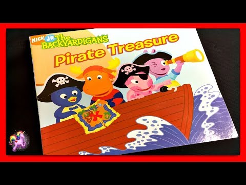 THE BACKYARDIGANS "PIRATE TREASURE" - Read Aloud - Storybook for kids, children & adults