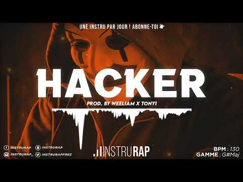 [FREE] Instru Rap Trap/Sombre 2020 | Instrumental Rap Lourd/Sale - HACKER - Prod. By WEELIAM x TONY1