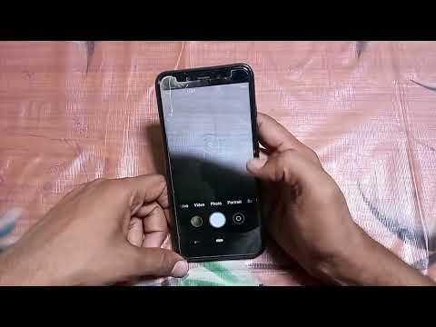 how to set camera timer redmi 6