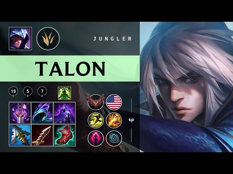 Talon Jungle vs Ekko - NA Grandmaster Patch 26.01
