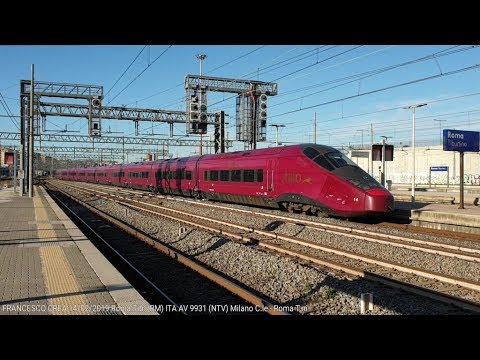 ITALO AV 9931 (NTV) Milano C.le - Roma Termini