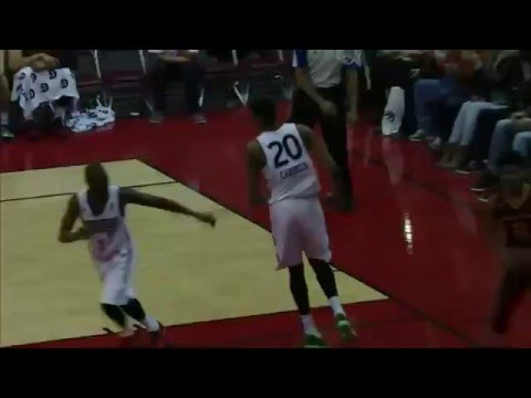 Raptors 905 Highlights: Caboclo's Baseline Slam - April 1, 2016