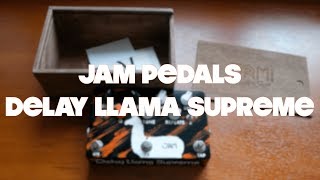 Video thumbnail for Jam Pedals Delay Llama Supreme by Nikita Demchenko