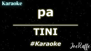 TINI - pa (Karaoke)